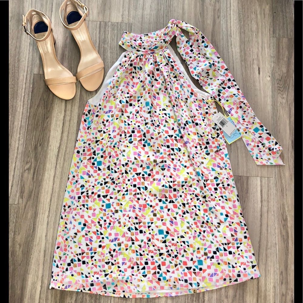 CeCe Candy Gems Shift Dress Size 2 NEW with Tag - Picture 2 of 5